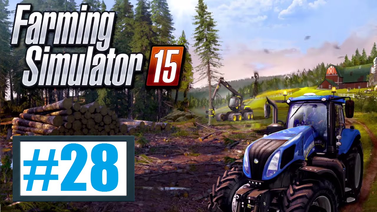 Zwożenie bel - Farming Simulator 15 #28, gameplay pl