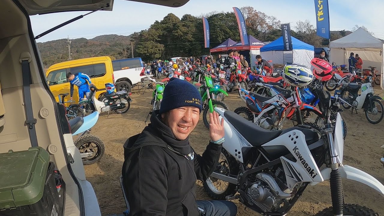 Kawasaki ＫＬＸ125でミニバイぱにっくに出場したら不動になった件