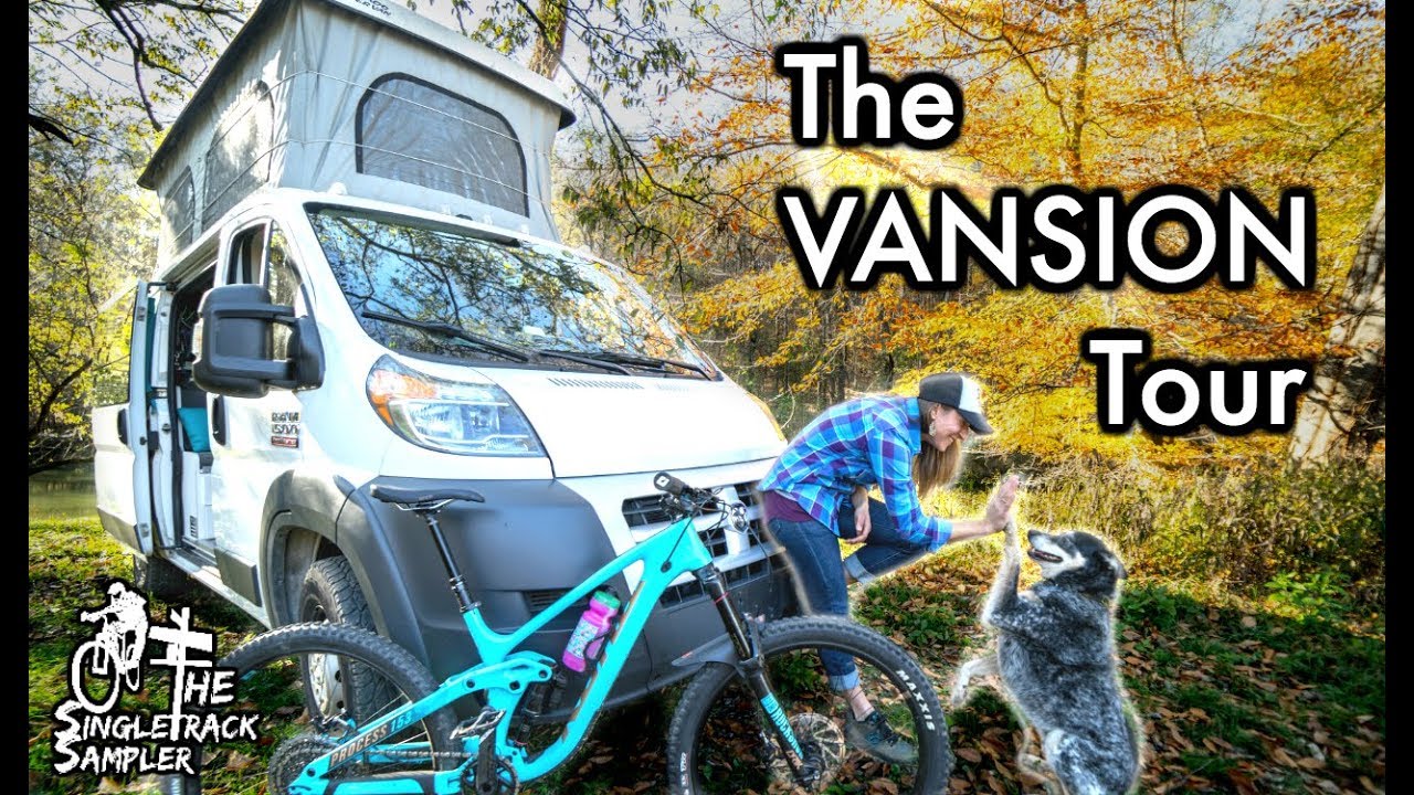 VANLIFE GOALS: Hannah's Dialed MTB Van Tour