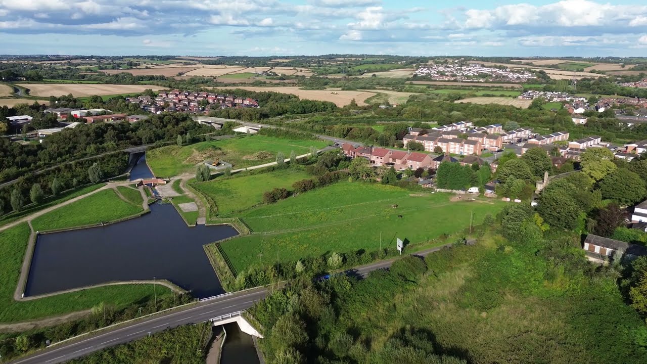 Staveley Works Regeneration Site by Drone - Part 1