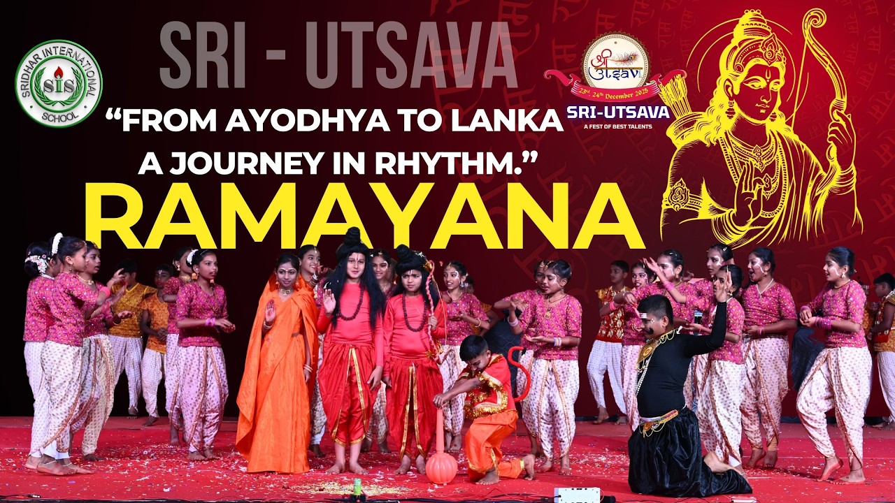 RAMAYANA THEME VIDEO SONG | VI - Rigel Students | Sri-Utsava 2026 | Sridhar International School.