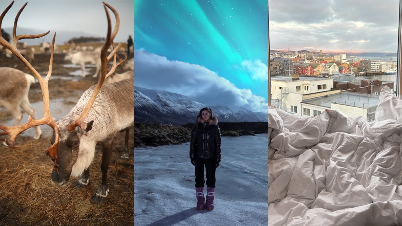 VIMOS A AURORA BOREAL EM TROMSØ, NORUEGA!!!!!!!