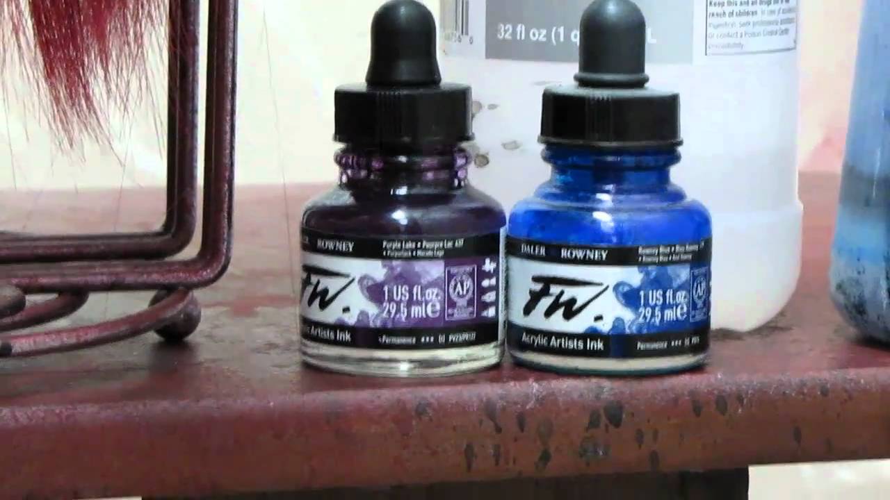 Cosplay How-To's: Dyeing a Wig (FW Ink)