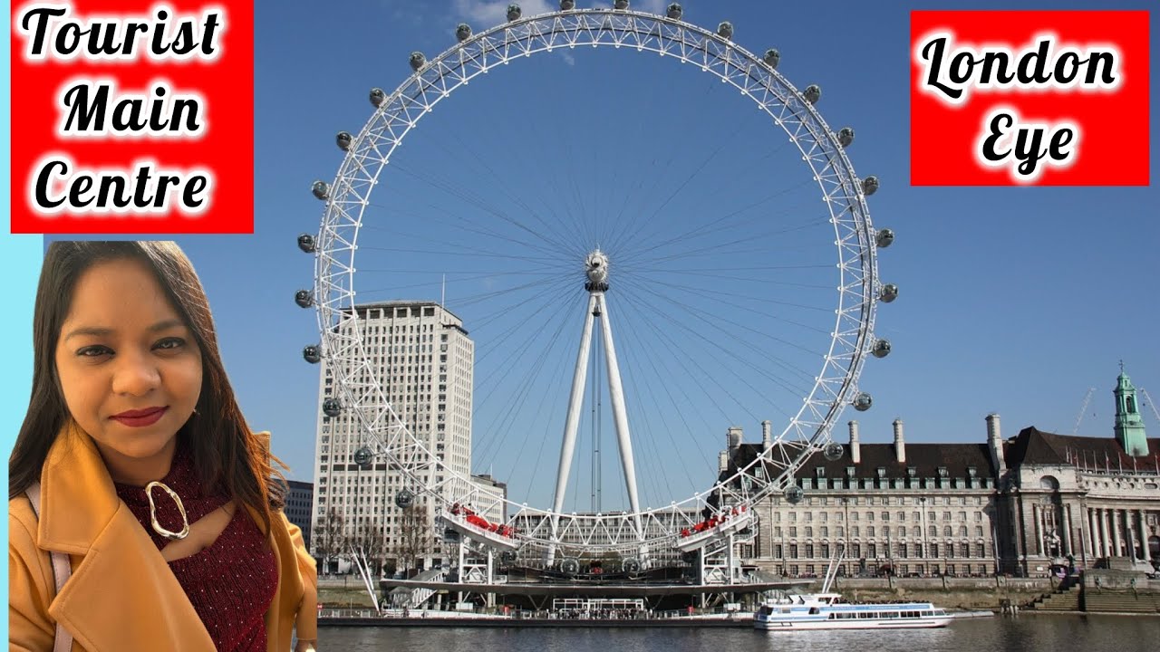 Экскурсия на колесо обозрения London Eye в центре Лондона / туристическое место #goanvlogger #uk ...