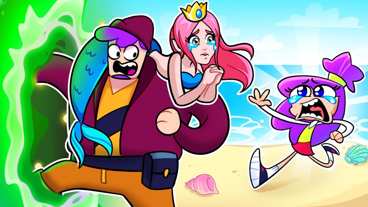 Оставь русалку, папа! 🧜‍♀️ Не уходи! 💦 Волшебная спасательная операция для детей с Вив и Денни