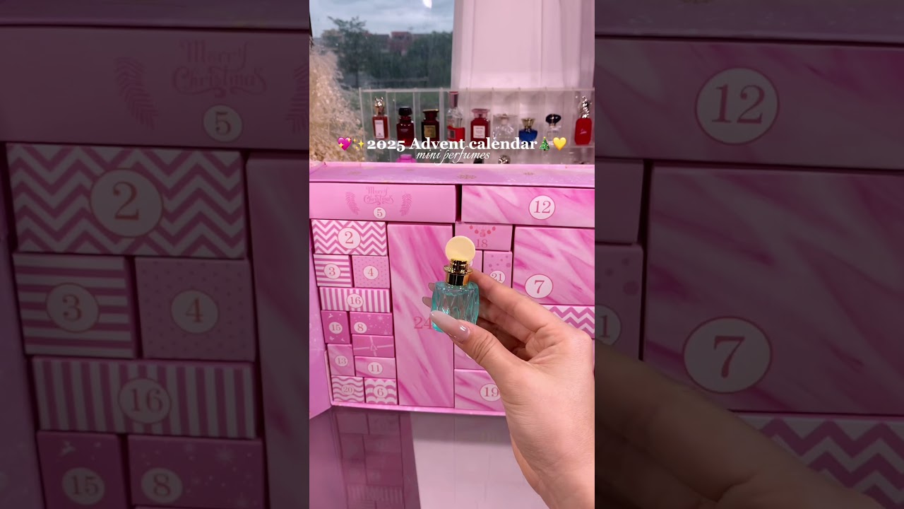 2025 Advent calendar. #miniperfumes #perfume #parfumisiulang