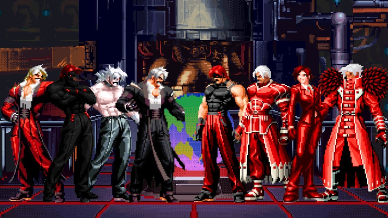 🎮 KOF Mugen 🔥 Dark God Rugal Team vs Blood Team