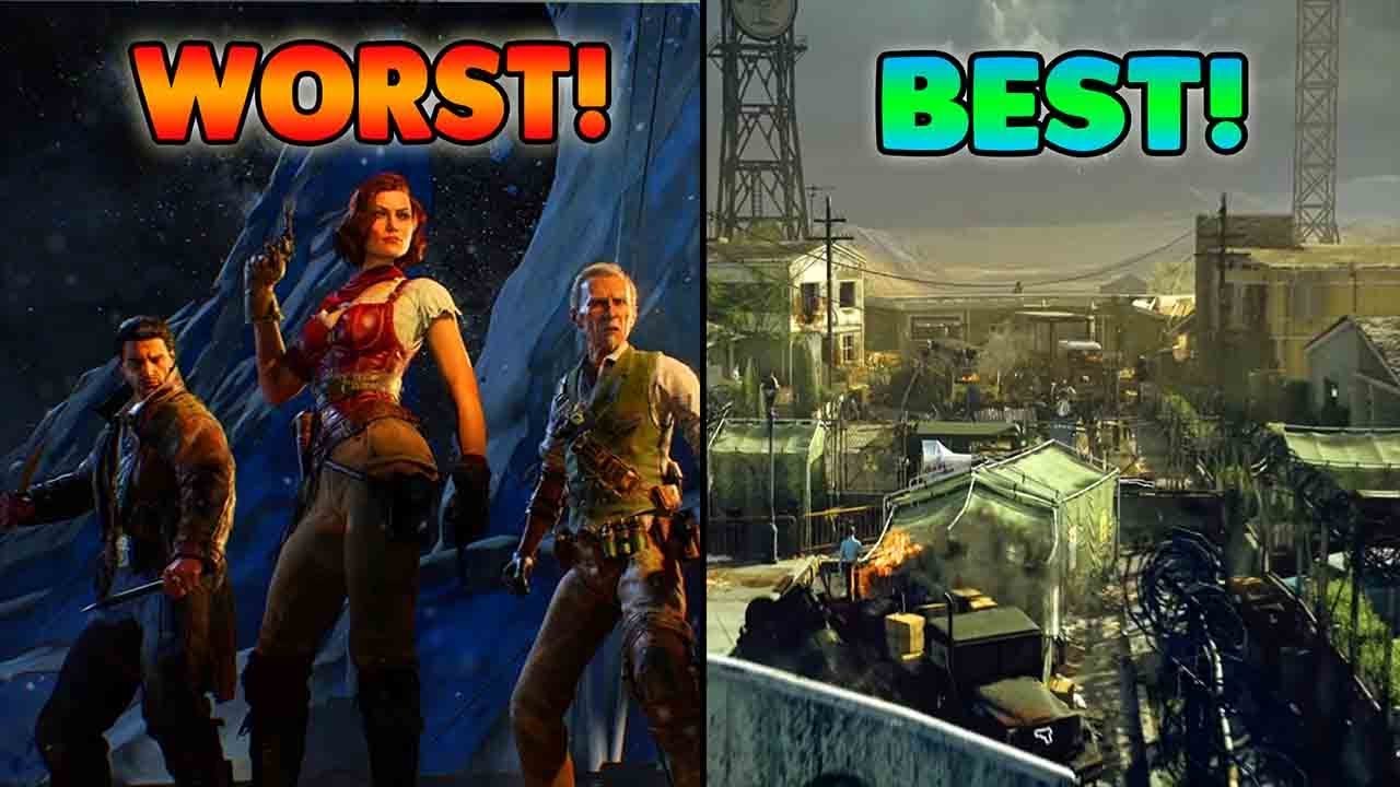 ВСЕ КАРТЫ BO4 ЗОМБИ ОТ ХУДШЕЙ К ЛУЧШЕЙ! - Call of Duty Black Ops 4 Зомби