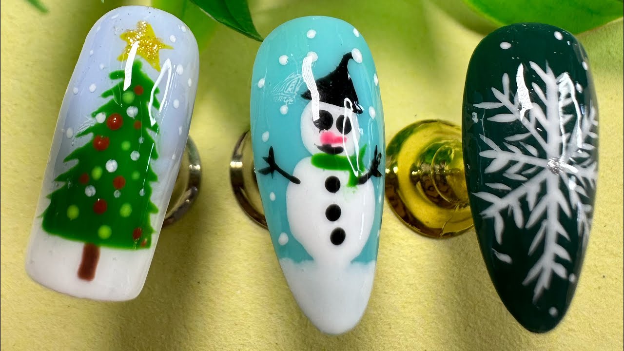 3 cute Christmas Nails ideas in 2023 # NT Nail