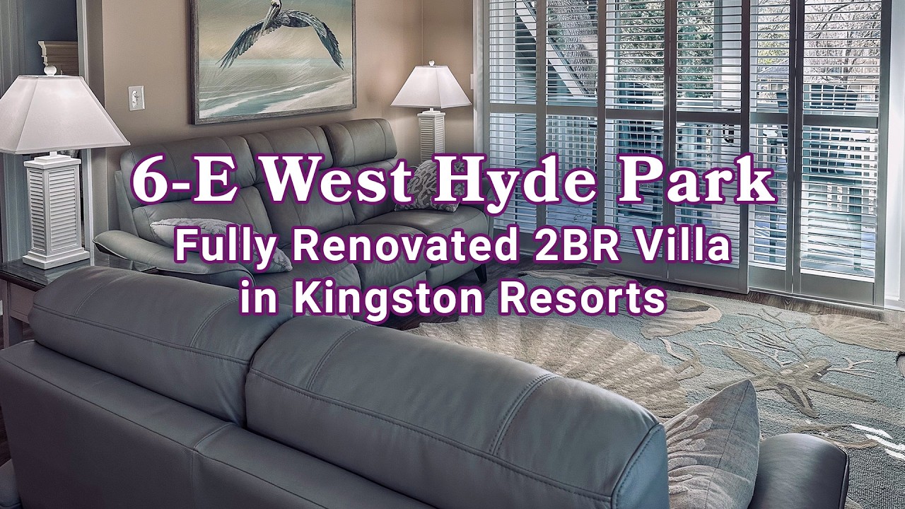 6-E West Hyde Park | Fully Renovated 2BR Villa in Kingston Resorts