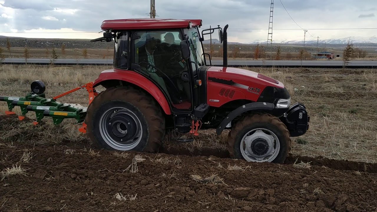 CASE JX 75 MAXPRO DOĞANLAR TAM OTOMATİK 4-12 PULLUK DENEMESİ.