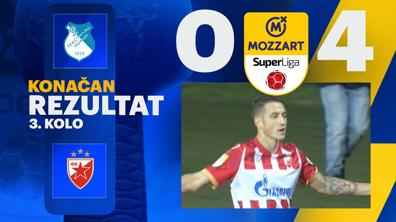 Mozzart Bet Super liga 2024/25 - 3.Kolo: TEKSTILAC – CRVENA ZVEZDA 0:4 (0:0)