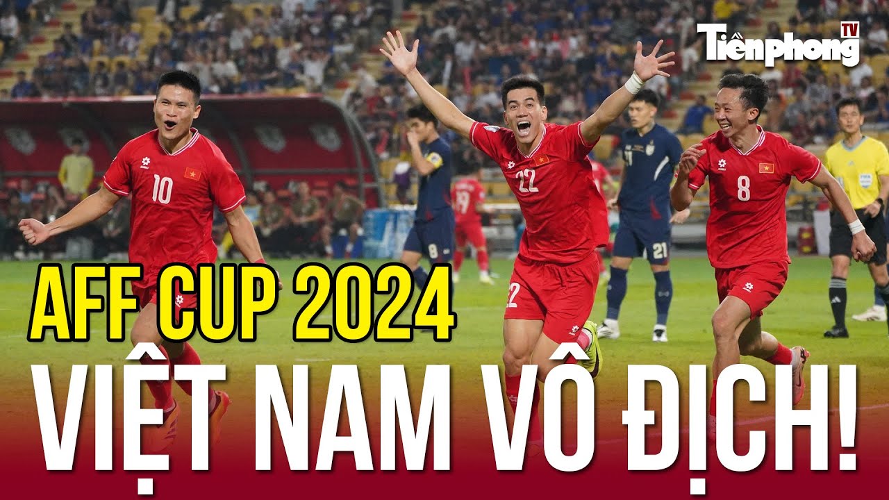 HIGHLIGHTS Việt Nam (5) 3-2 (3) Th&aacute;i Lan: Nhấn ch&igrave;m Th&aacute;i Lan, tuyển Việt Nam v&ocirc; địch AFF Cup 2024