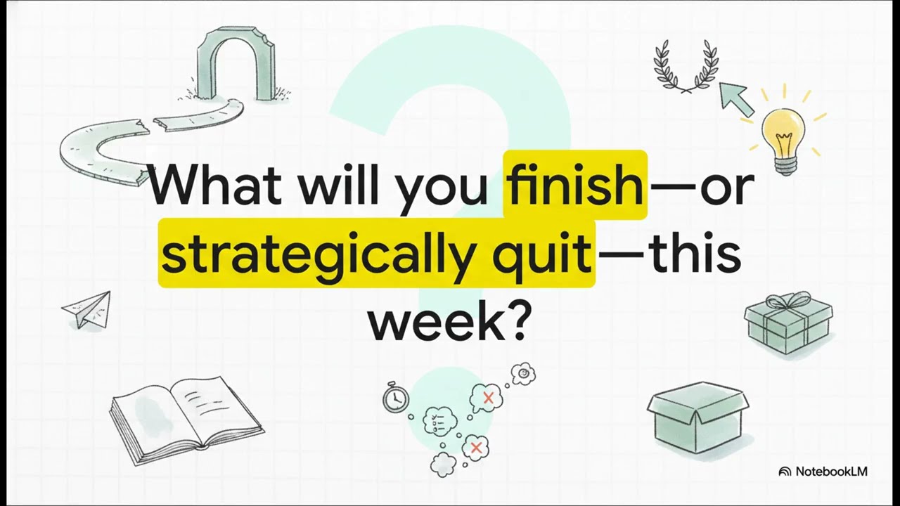 Stop Quitting! How to Finish Everything You Start (Jan Yager Book Summary)