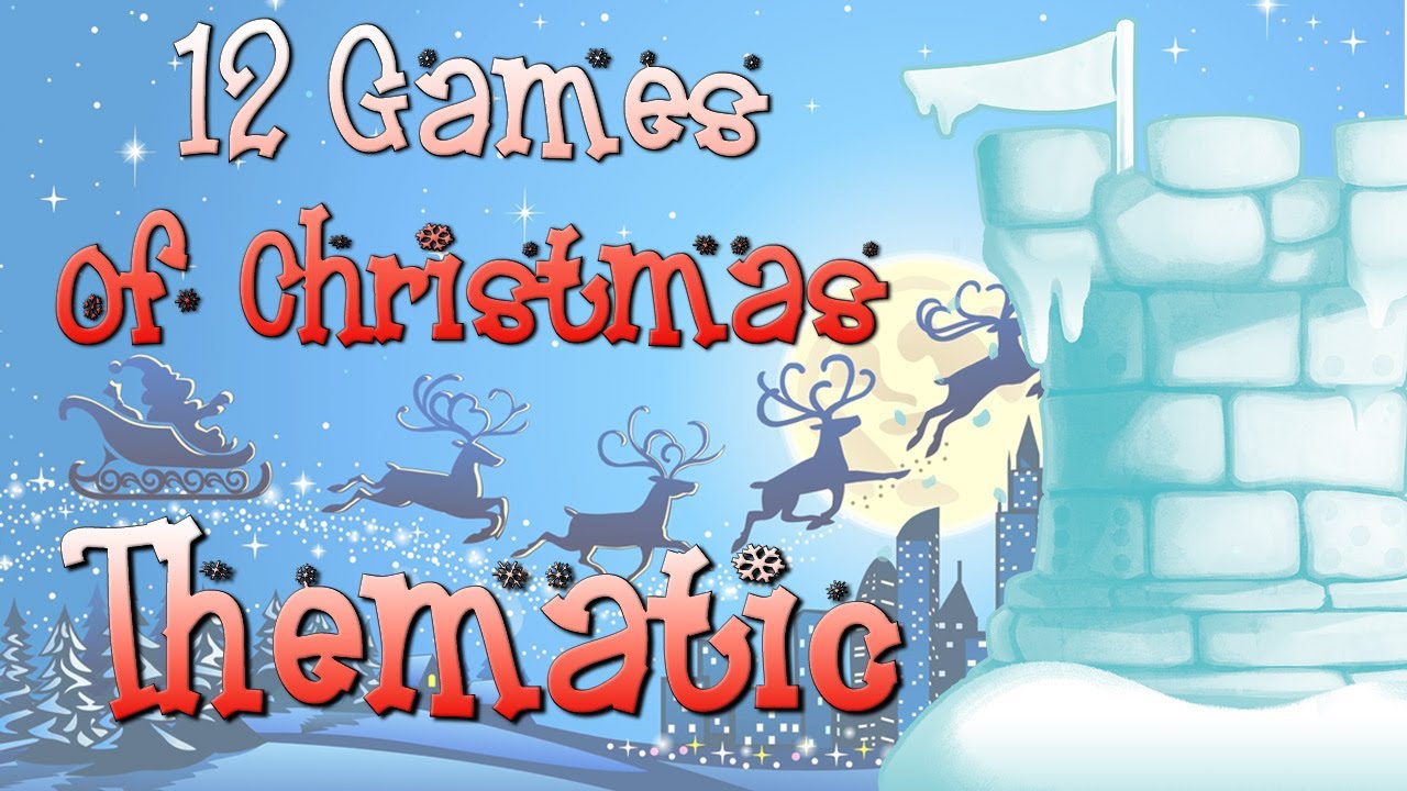 12 Games of Christmas - Thematic Games