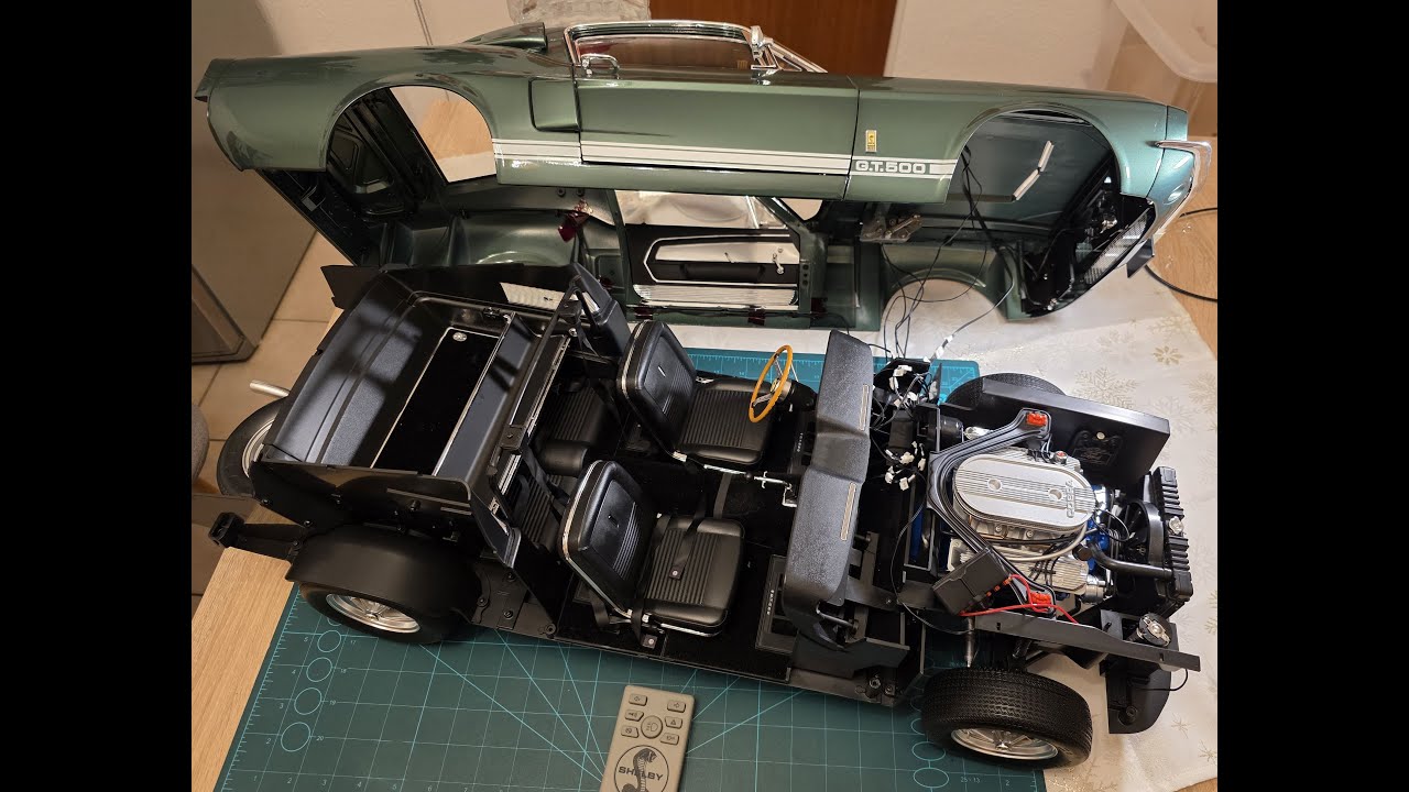 Ford Mustang GT 500 1:6 ( Bauphase 129 Teil 2 ) 