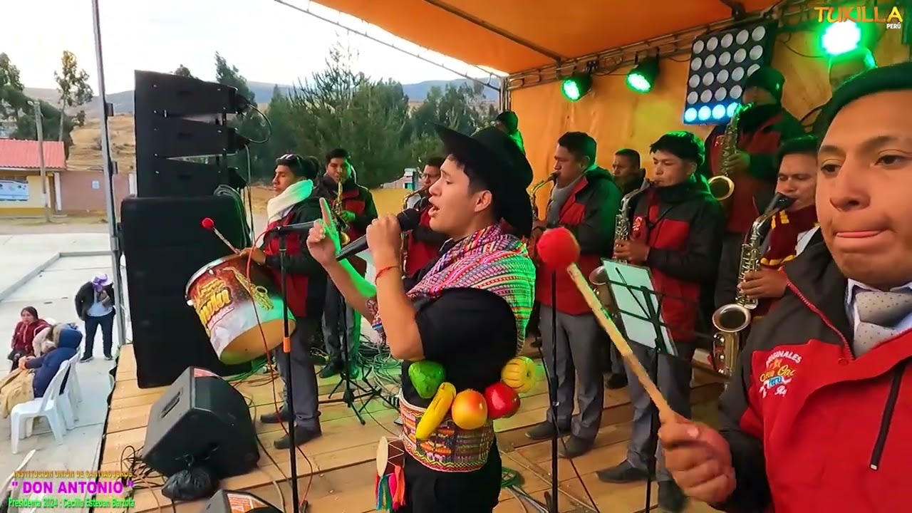 STALIN HILARIO EN LA INSTITUCIÓN SANTIAGUERA  DON ANTONIO - YANAMARCA 2024