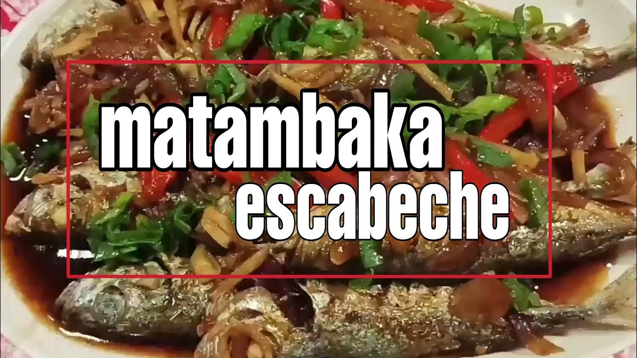 MATAMBAKA ESCABECHE / SWEET & SOUR FISH🐠 / PANLASANG BISAYA