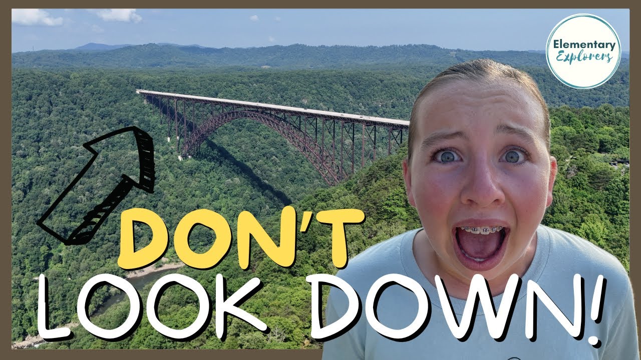 Walking UNDER the New River Gorge Bridge - New River Gorge National Park - West Virginia #newriver