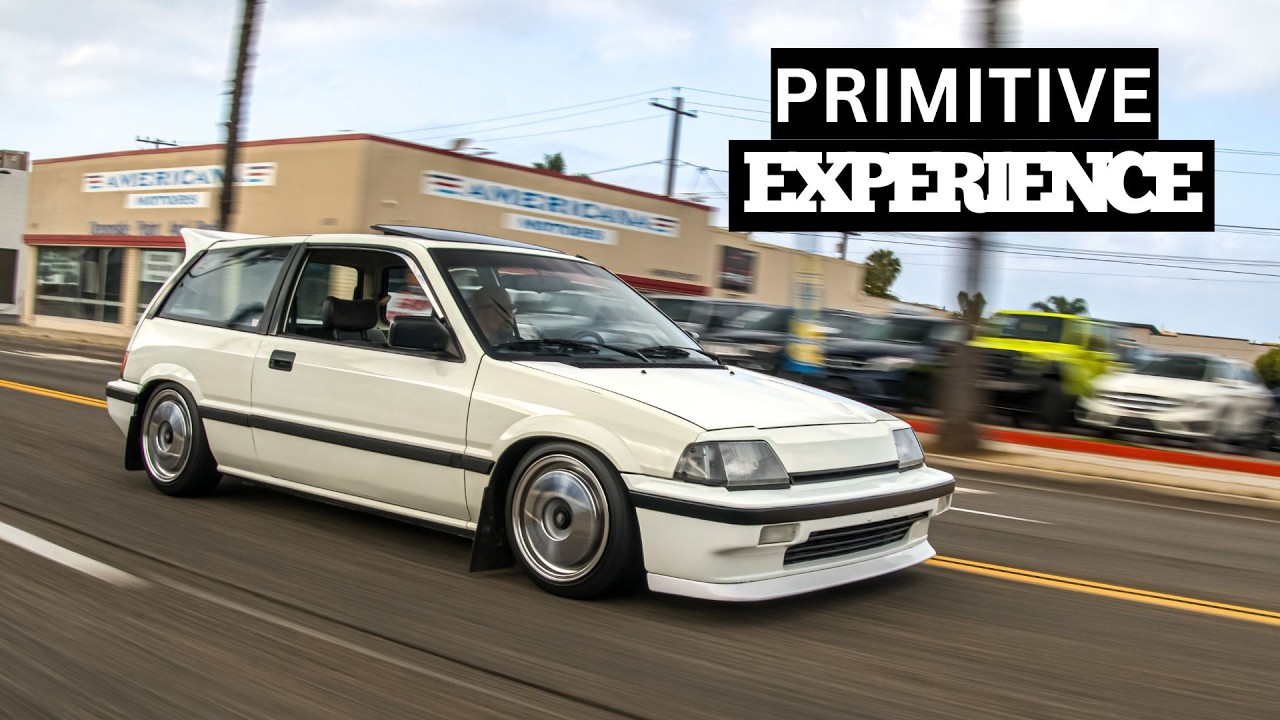 Honda Civic Si EA 1986 года: первобытные ощущения!