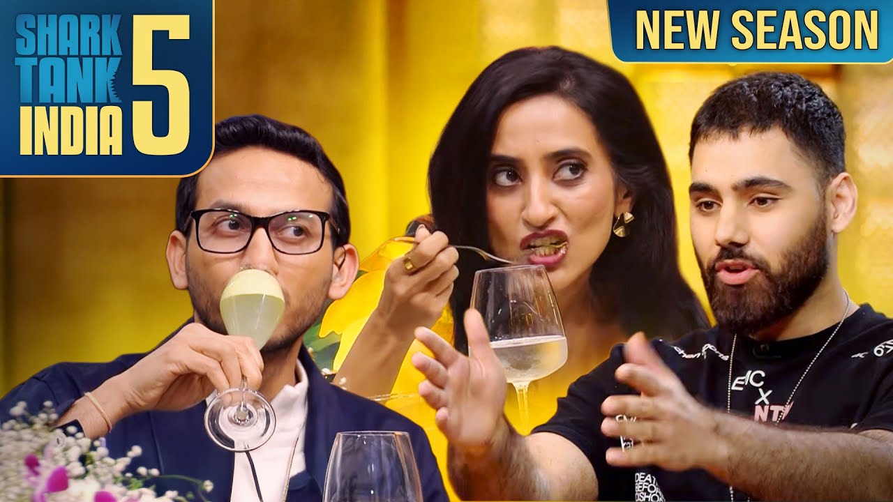 Coconut Matcha से लेकर Main Course तक food था 'A1' | Shark Tank India S5 | Male Entrepreneurs