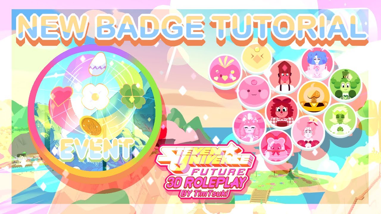 TUTORIAL: How to get the New Mega-Mix Spring Badge | Steven Universe Future: Era 3 RP ROBLOX
