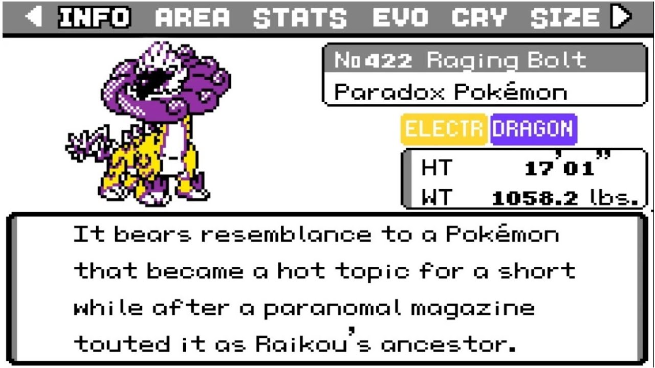 Pokemon Lazarus 1.0 - All Pokedex and Locations