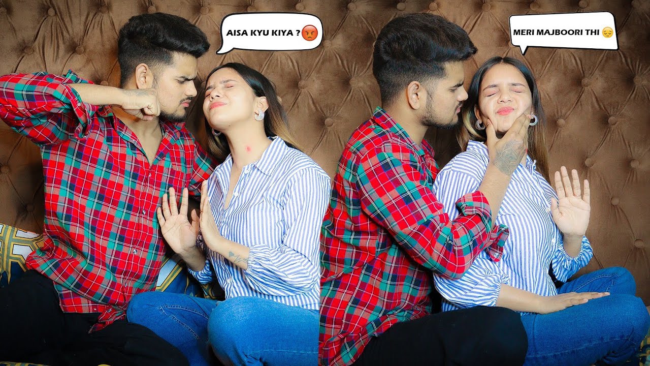 Love Bite Prank On Ansh 🥺 || Now Ansh will not talk to me 😢😩