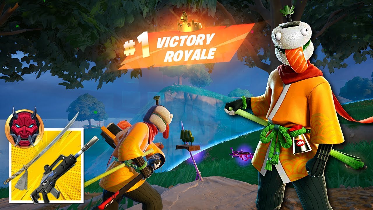 Durrr Taisho Skin Gameplay Wins | Zero Build (Fortnite Chapter 6 Season 1)