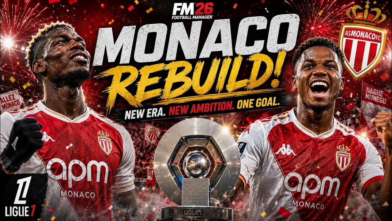 Rebuilding Monaco with Pogba and Fati!