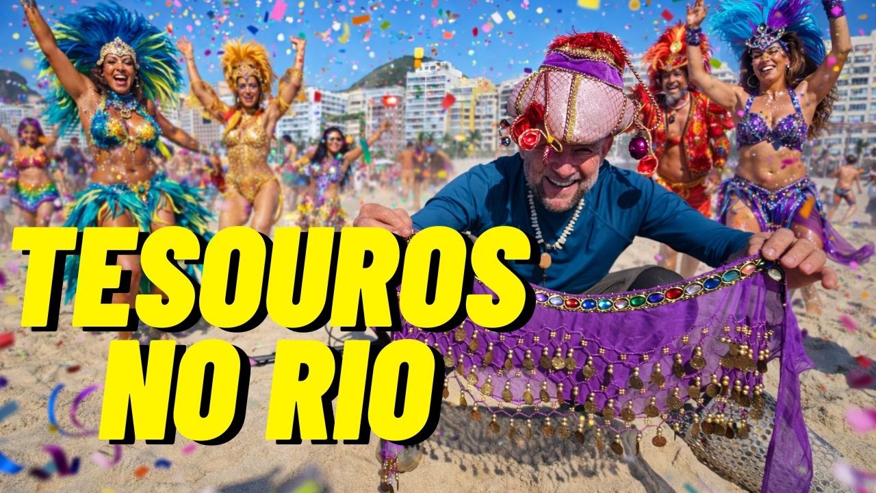Tesouros no Carnaval do Rio de Janeiro…  NÃO ACREDITEI no que achei!