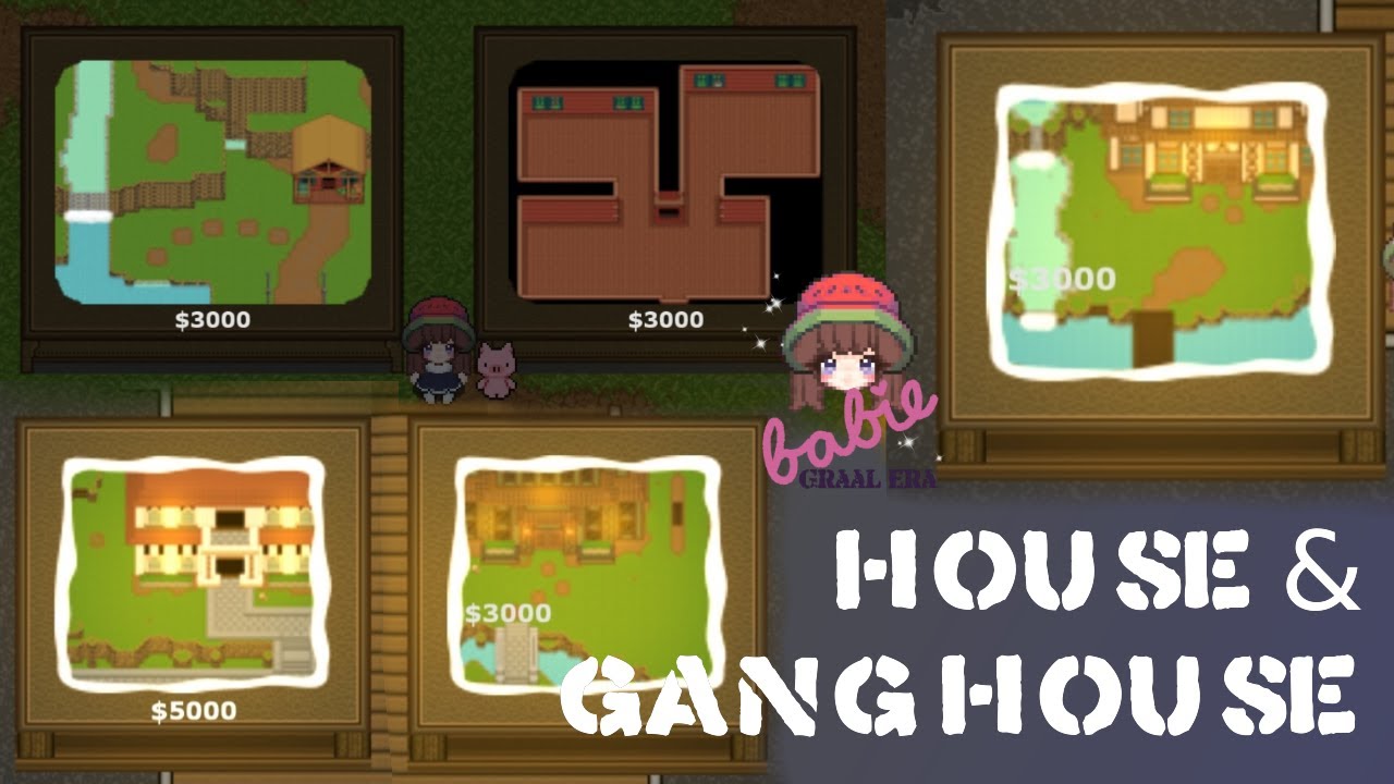 HOUSE AND GANG HOUSE TEMPLATE | Graal Era