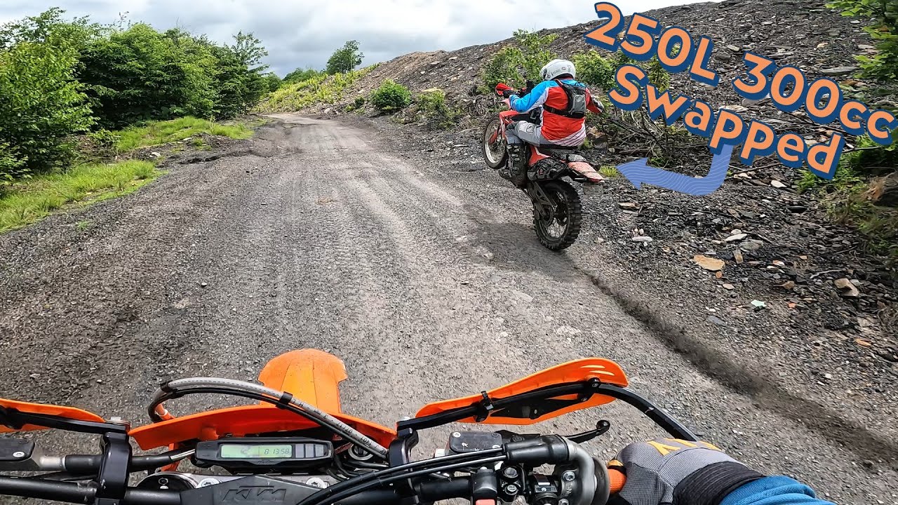 Chill Relaxed Day at AOAA || Wheres the Single Track?? #ktm #crf250l  #dirtbike
