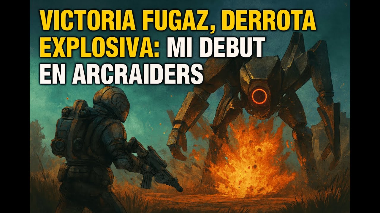 Mi primer partida en ArcRaiders | El ciclo eterno: ganar y perder