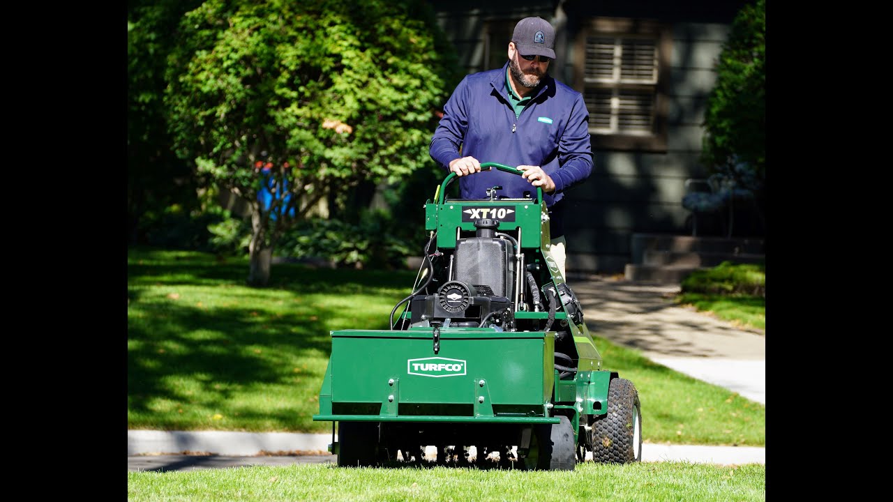 TURFCO XT10 STAND-ON AERATOR