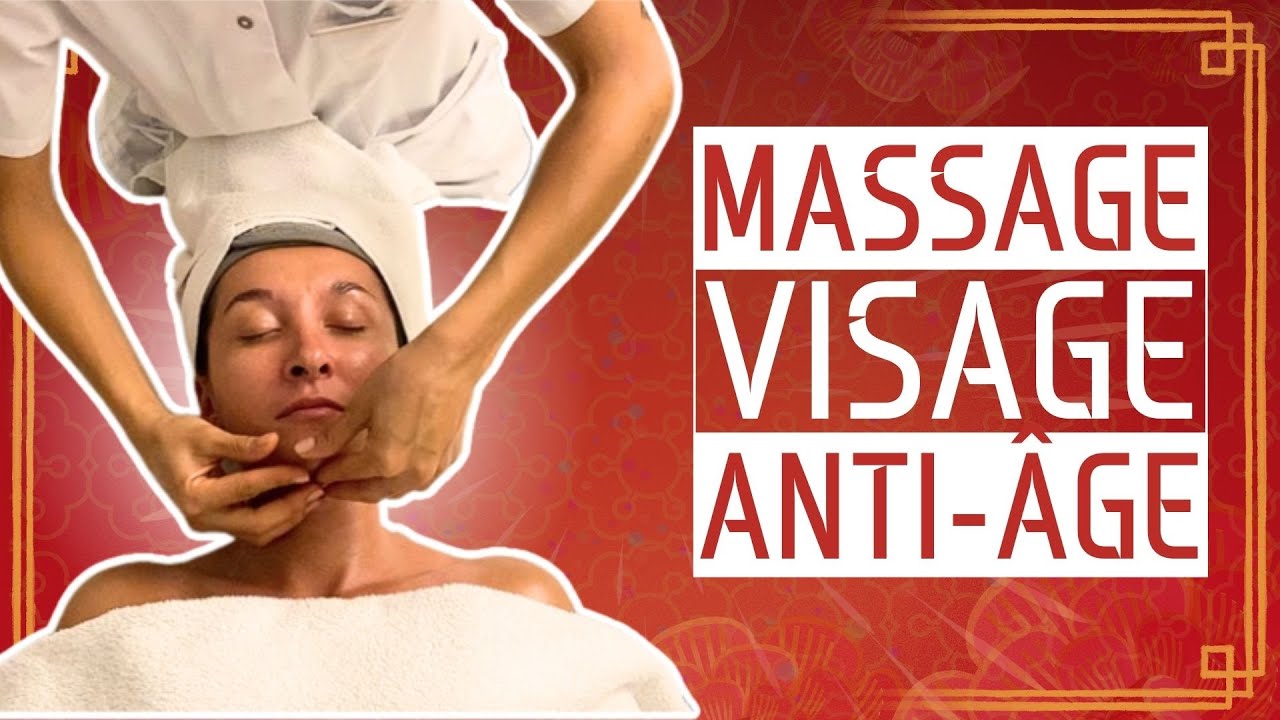 Massage du visage anti-&acirc;ge efficace