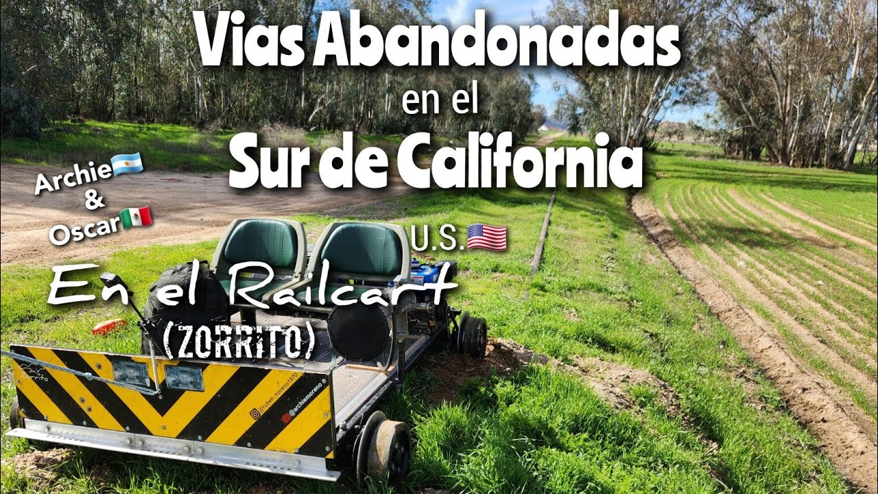 AVENTURAS en RAILCART (Menifee-Winchester-Egan)  [CC] english sub