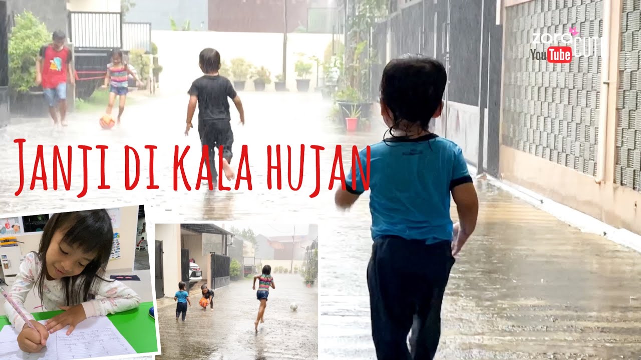 HOMESCHOOL LIFE | Janji di Kala Hujan | Manfaat dan Tips Bermain Hujan untuk Anak