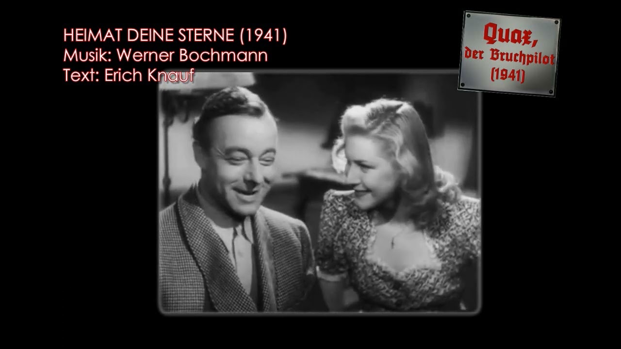 Heimat, deine Sterne - Original 1941 🎞️Heinz Rühmann - Quax, der Bruchpilot