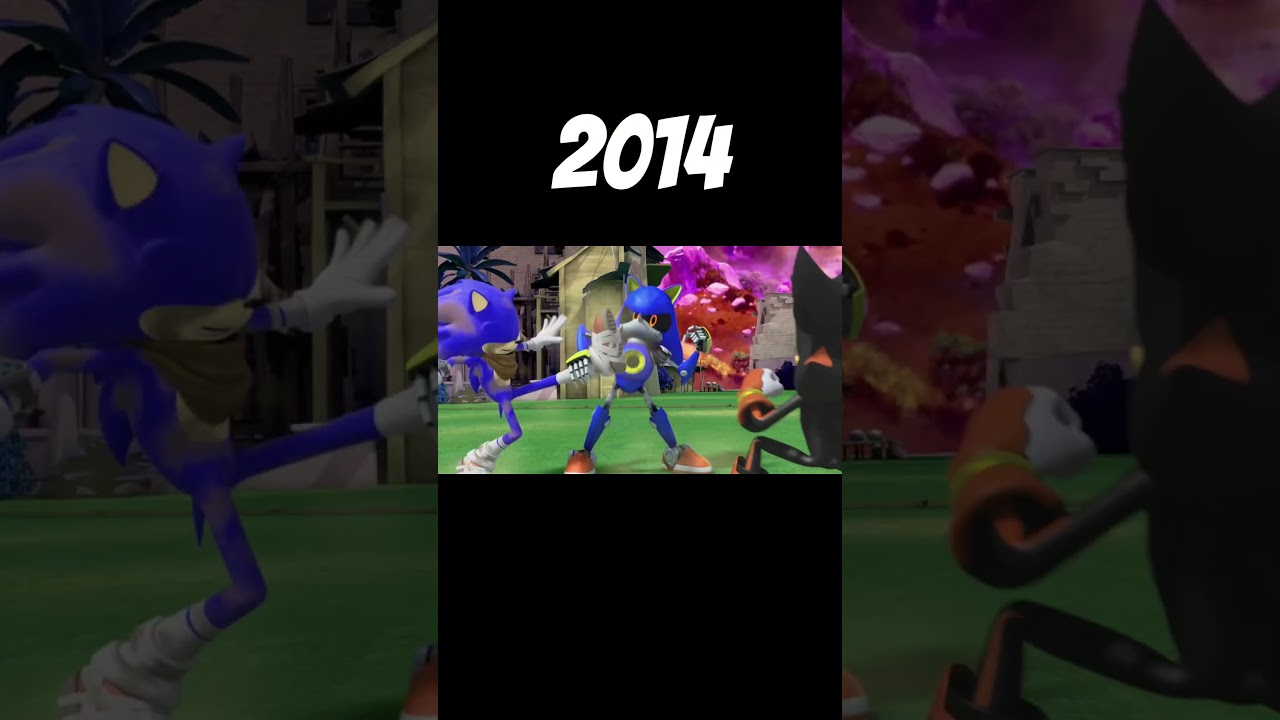 New epic evolution Sonic 2003-2025# sonichedgehog 2# shorts # evolution