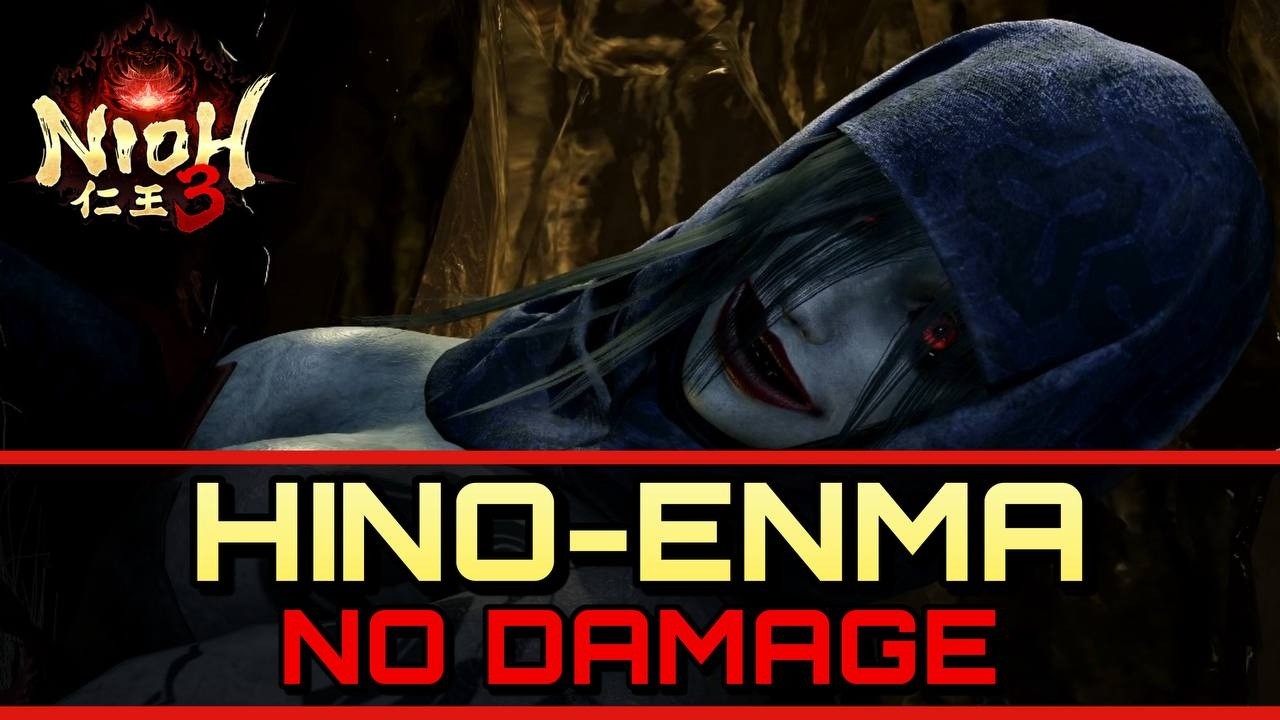 Nioh 3 - Hino-enma - No Damage + Bonus Clips