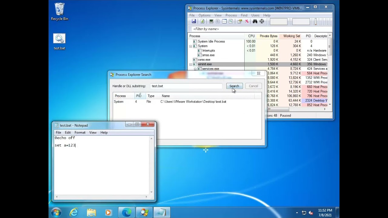 System process retains open file handle after batch script ends