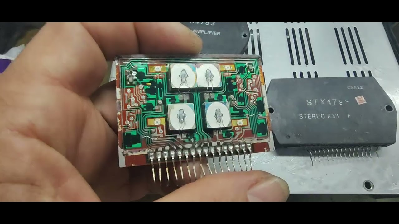 Ci STK 4793 ESTÉREO AMPLIFIER ORIGINAL E PARALELO QUAL A DIFERENÇA 