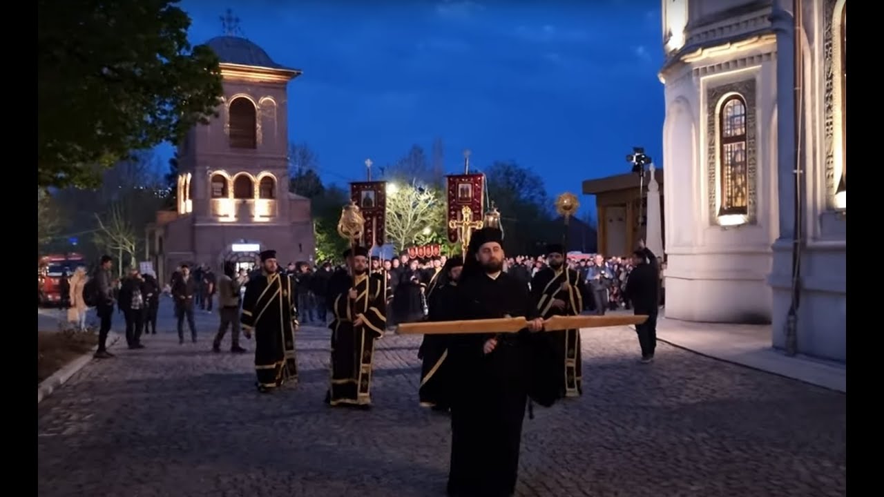 Prohodul Domnului în Vinerea Mare la Patriarhie