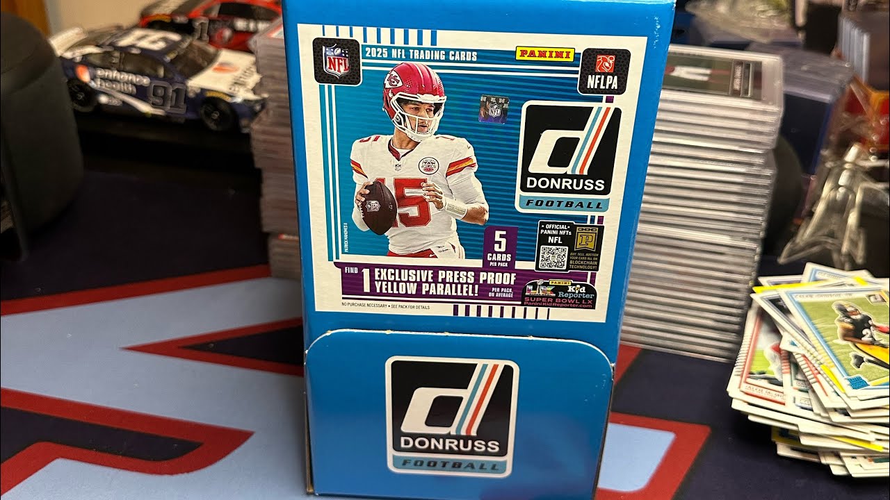 Downtown Hunting from a 2025 Donruss Football Gravity Feed Box