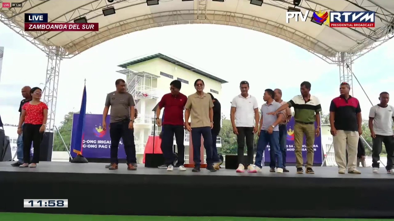 PBBM inaugurates the newly rehabilitated Mahayag Dam in Zamboanga del Sur