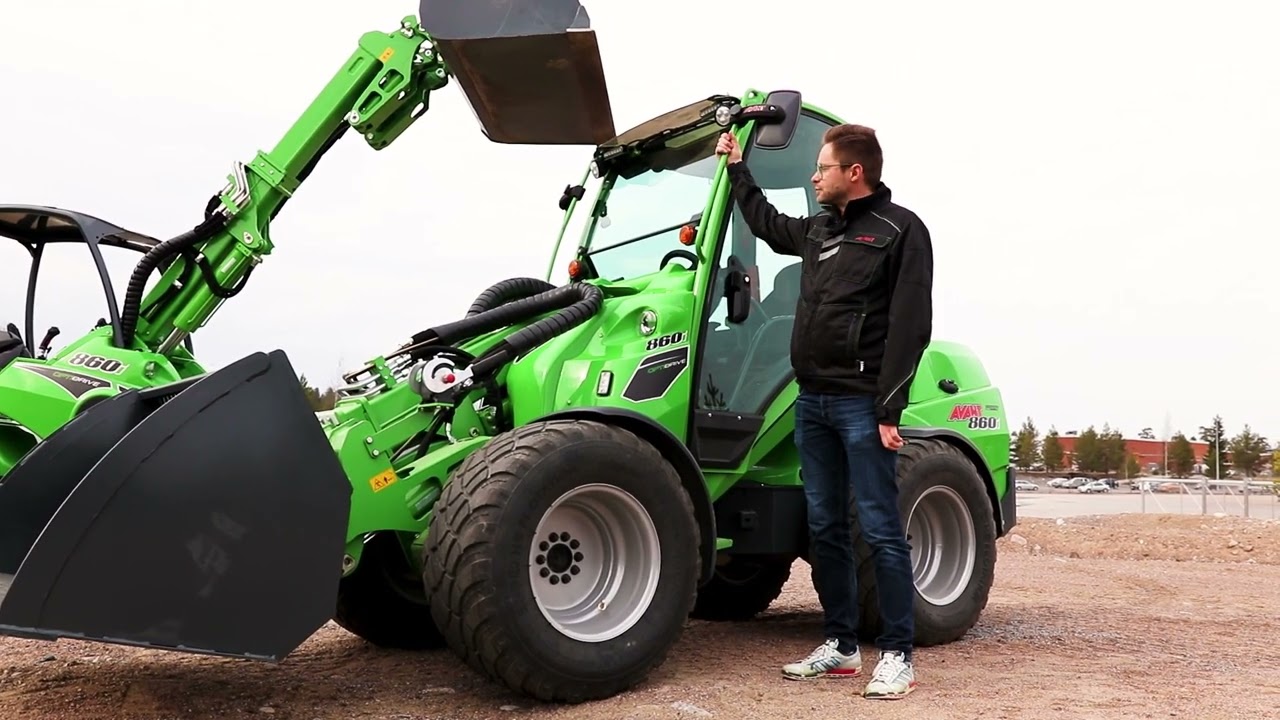 Unleash Your Productivity with the Avant 860i Compact Loader, Sales & Hire from CPSLift.com