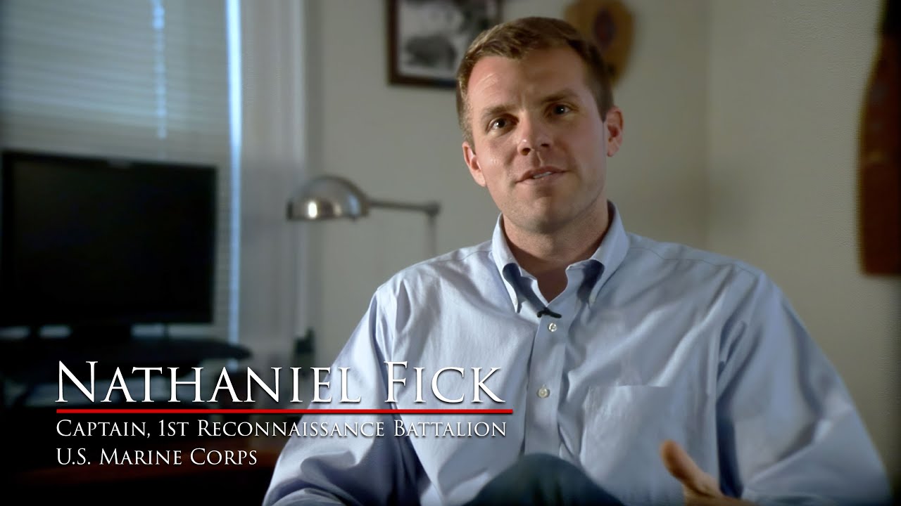 ODYSSEUS IN AMERICA: Nathaniel Fick, Afghanistan and Iraq War veteran