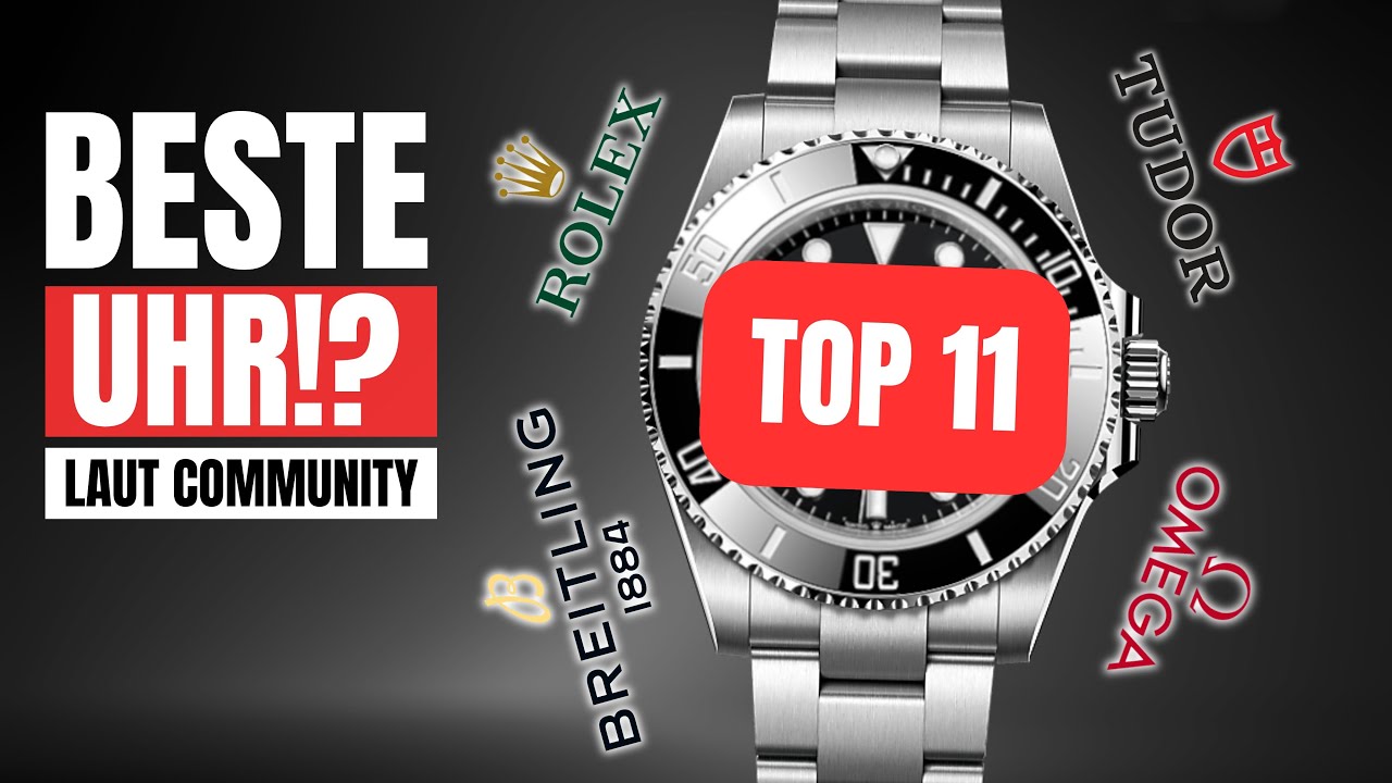 Die aktuell BESTE Luxusuhr: Rolex, Omega, Tudor, Breitling? (4K)