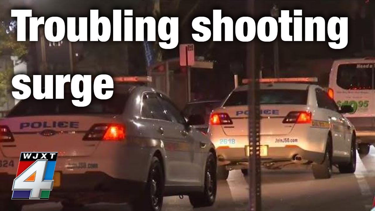 Jacksonville sees troubling surge in shootings over past three days